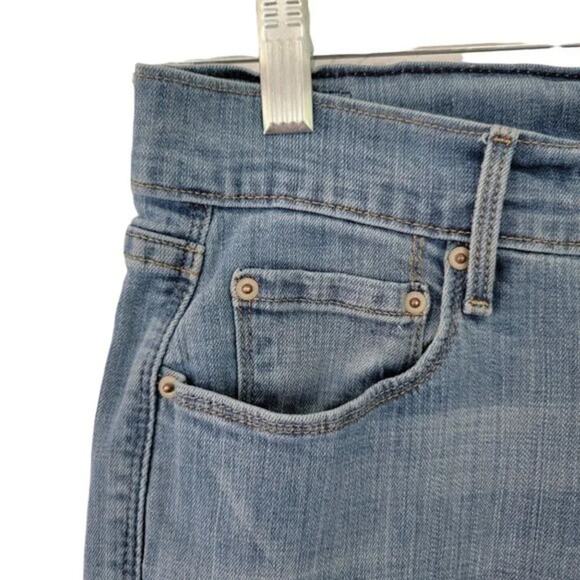 Levis Bootcut Jeans Womens Size 10 Blue Mid Rise Stretch Denim Classic Pockets - Picture 5 of 11